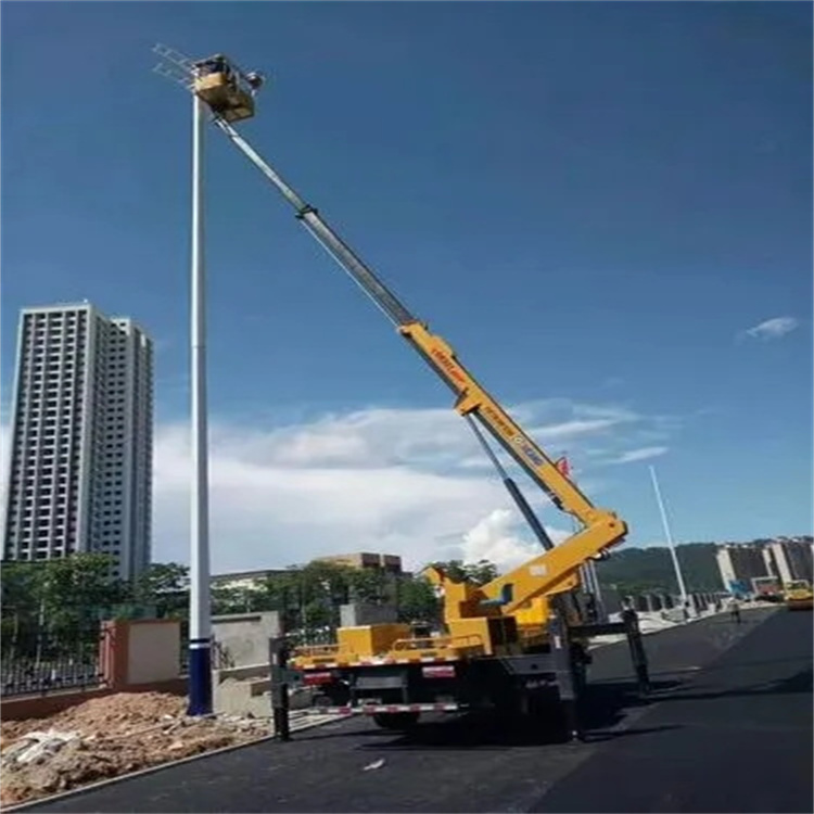 盐城大丰维修路灯的曲臂升降车出租